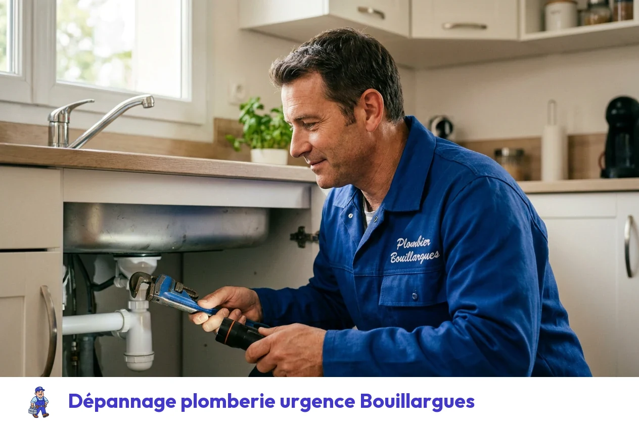 Dépannage plomberie urgence à Bouillargues