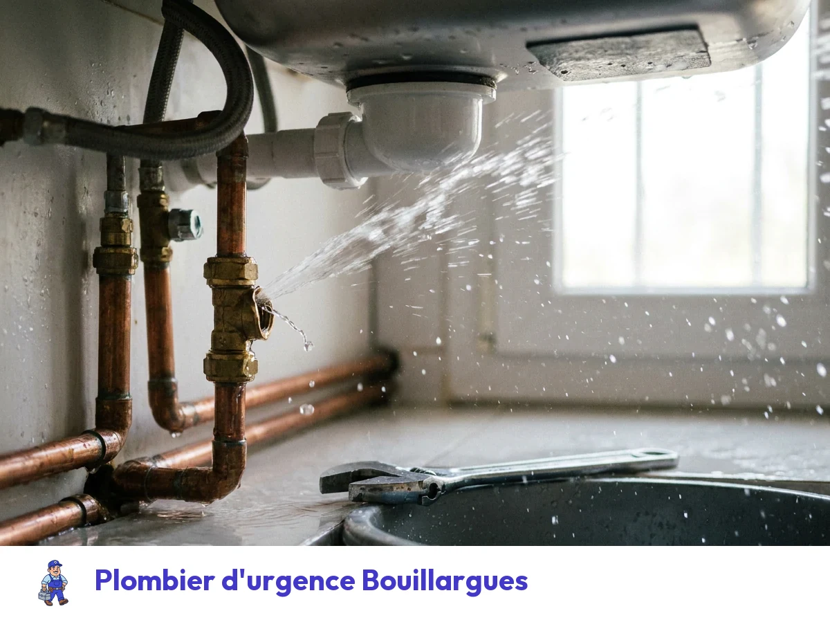 Plombier d'urgence à Bouillargues