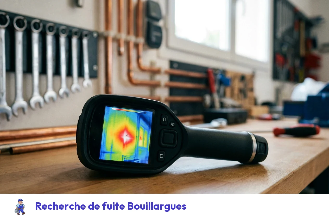 Recherche de fuite à Bouillargues