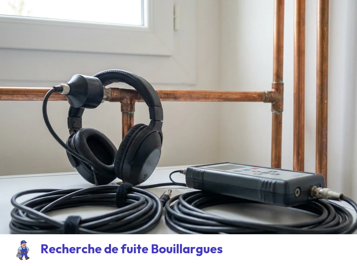 Recherche de fuite à Bouillargues