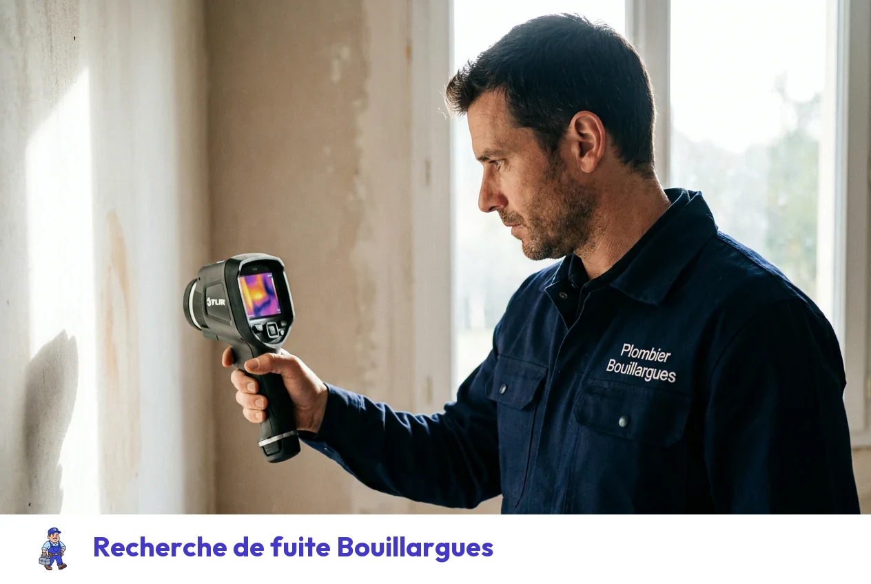 Recherche de fuite à Bouillargues