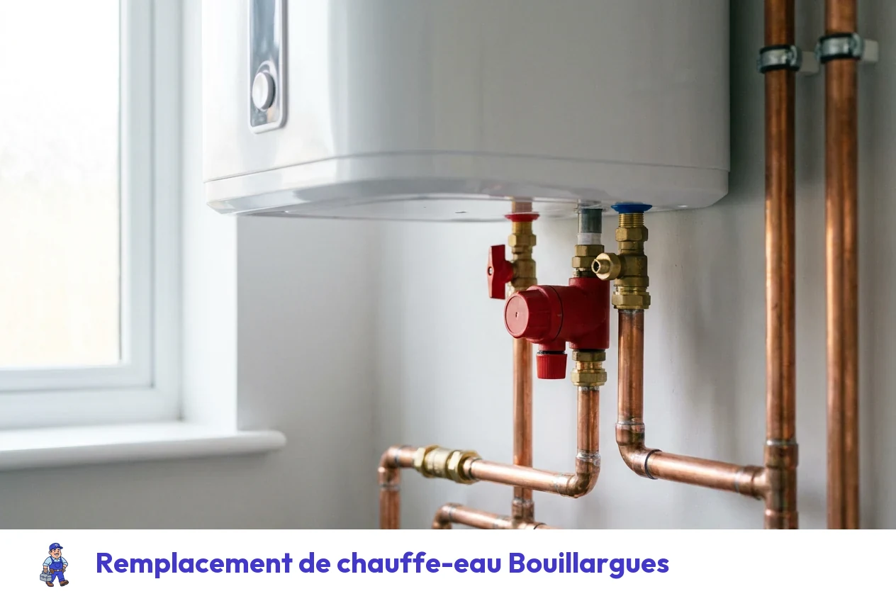 Remplacement de chauffe-eau à Bouillargues