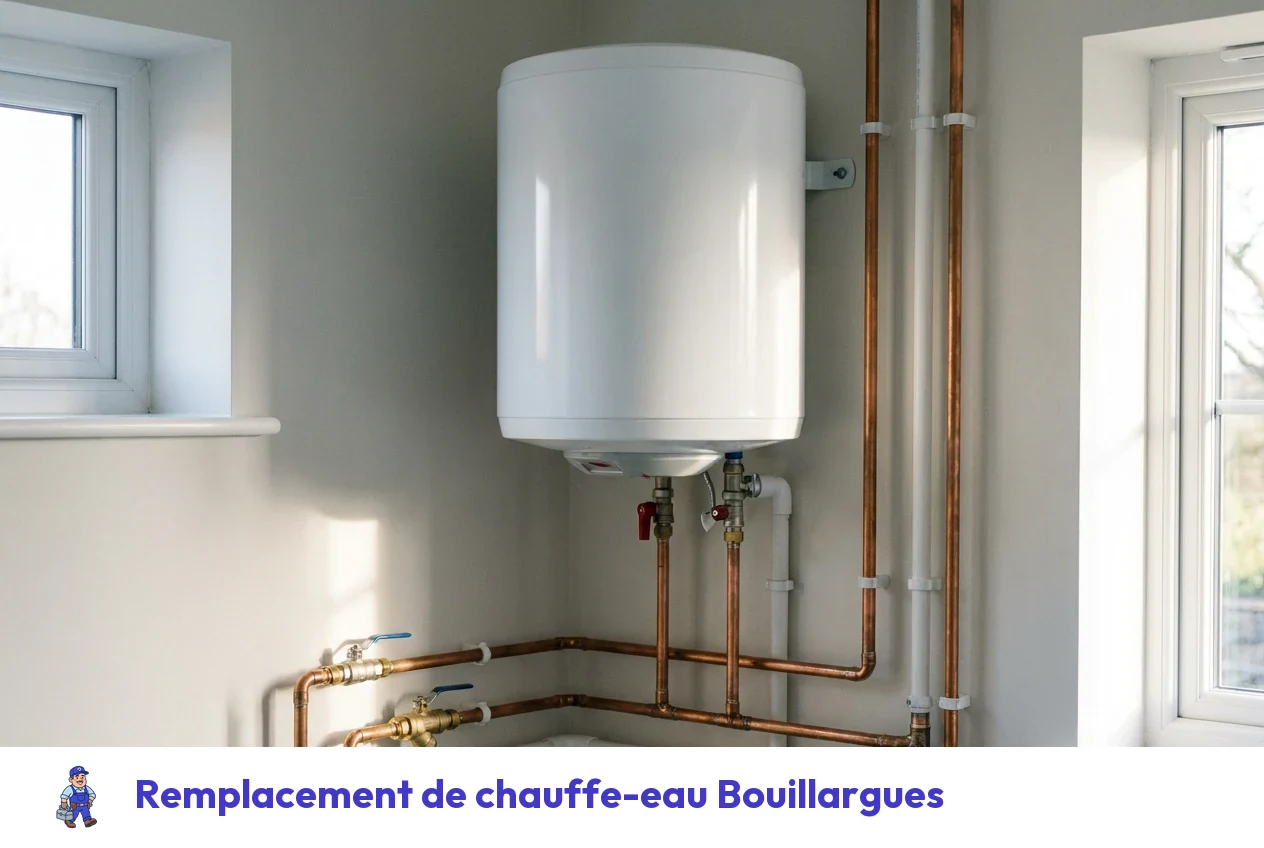 Remplacement de chauffe-eau à Bouillargues