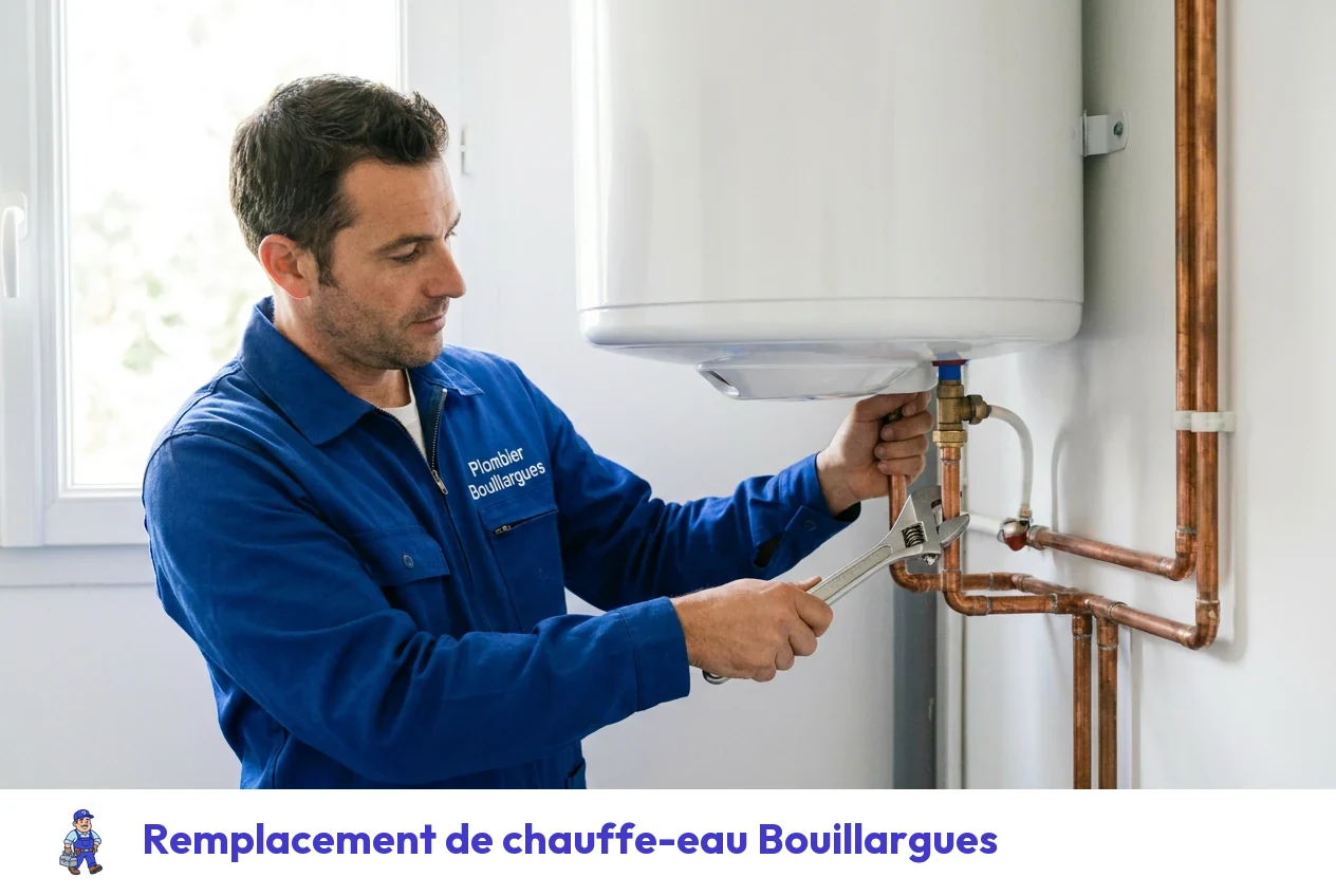 Remplacement de chauffe-eau à Bouillargues